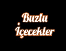 Kategori - Buzlu İçecekler